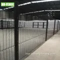 Green Black Weld Wire Mesh Anti Climb Fence